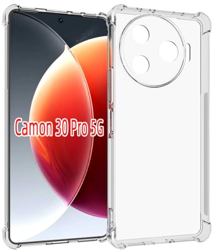mtb more energy® Coque souple Armor compatible avec Tecno Camon 30 Pro 5G (CL8, 6,78''), coins renforcés, protection de l'appareil photo, en TPU 1,5 mm