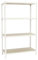 PROREGAL Schwerlastregal MID MULI | HxBxT 150x120x50cm | 4 Fachböden | Fachlast 200kg | Weiß | Lagerregal Kellerregal Werkstattregal