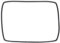 LUTH Premium Profi Parts Joint de porte compatible avec Bosch 10005136, 4 crochets pour four