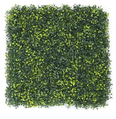 Valyria Home - Jardín Vertical Artificial Exterior o Interior - Jardín Deseado Claro - Planta Artificial para Pared Moderno - Pack 4 Paneles 50x50 cm - Decoración Diseño Moderno - Proteccion UV
