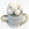 GreatRise 2-3 cm Kunstfell Pompon Fellbommel für Mützen Pelz Flauschige Pompon Ball Kunstfell Bommel für Mützen Schuhe Schals Taschen Schlüsselanhänger DIY Kreative Handwerk Beige 10 Stück