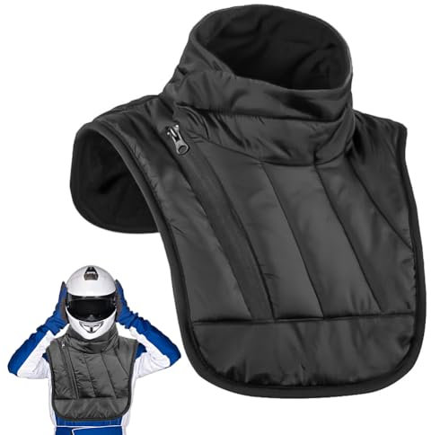 CEWROM Halswärmer Motorrad, Winddichter Wasserdichter Thermo Nackenwärmer, Halsschutz mit Reißverschluss, Winter Warmer Schal, Winterwarme Essentials für Outdoor Sportarten, Radfahren, Skifahre