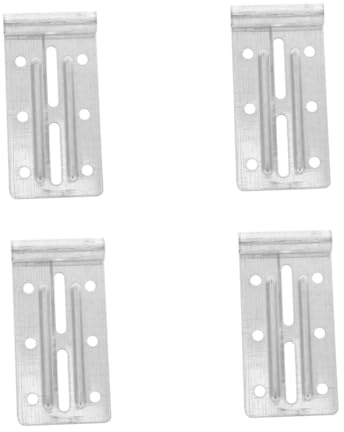 Veemoon 4stücke Garage Door Bracket Für Wohnhäuser Robuste Und Einfach Zu Installierende Halterung Für Obere Sektionen Langlebiges Eisenmaterial Einsetzbar Für Garagentore