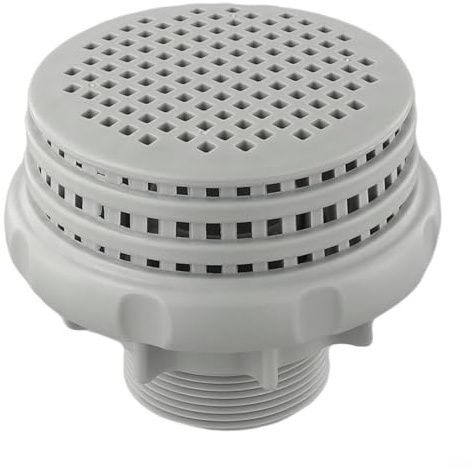 Filtre de sortie de filtre, grille de filtre de piscine robuste en caoutchouc, 3,8 cm, remplacement OEM 10746 10744 10256 10255