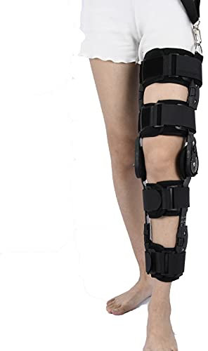 Rodillera Ajustable Con Bisagras, Rodillera Ortopédica Con Bisagras Para Inestabilidades De Rodilla, Órtesis De Rodilla Ajustable, Estabilizador De Articulaciones, Rehabilitación Deportiva, Se Adapta