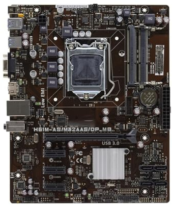 Compatibilità Fit For ASUS H61M-AS/M32AAS Scheda Madre LGA 1155 Supporto i5-3570K i5-3470 i7-3770K i3-3220 2100 CPU 2xDDR3 16GB PCI-E 2.0 ATX