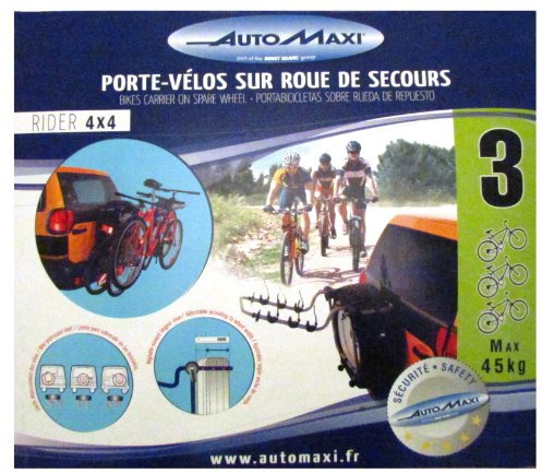 Montblanc Automaxi Rider 4 x 4 Porte-vélos sur Roue de Secours