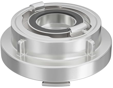 Wiltec Übergangsstück Storz Kupplung B 75 auf C 52 aus Aluminium Kupplungsreduzierung B/75 zu C/52