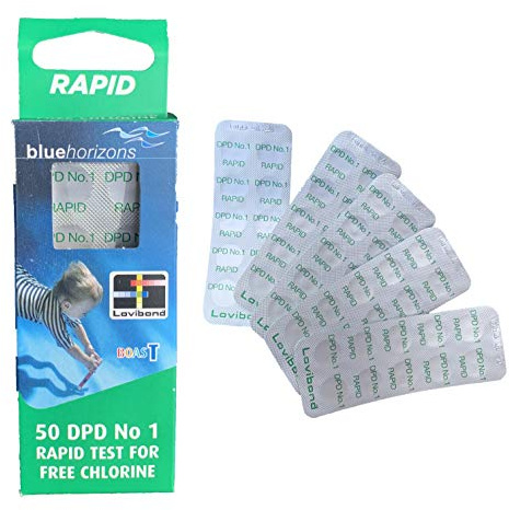 50 x Lovibond DPD No. 1 Rapid Tablets Swimming Pool Water Test for Chlorine