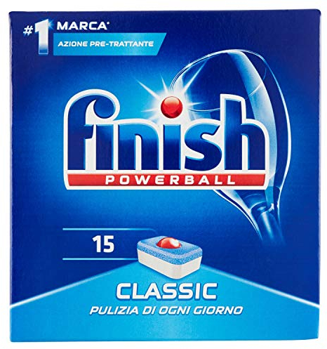 Finish Power Detergente, 15 Tabs Regular, 279 gr