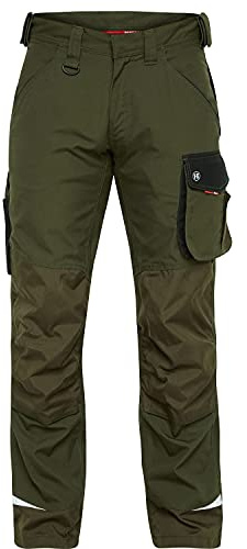 F. ENGEL GALAXY ARBEITSHOSE 2810-254 (54, Forrest green/schwarz)