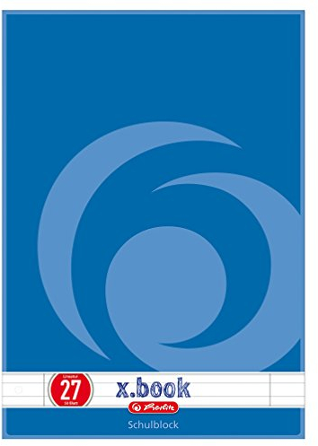 10x Schulblock / Schreibblock / DIN A4 / Lineatur 27 (liniert)