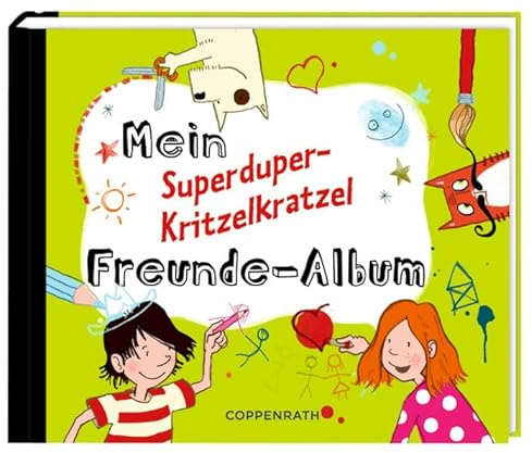 Freundebuch: Mein Superduper-Kritzelkratzel Freunde-Album