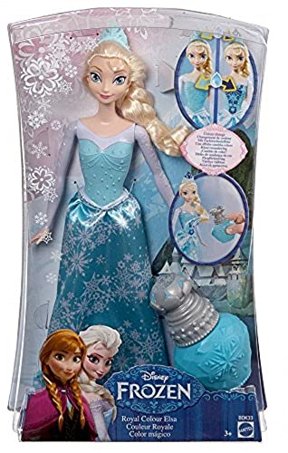 Mattel Disney Princess BDK33 - Farbwechselzauber Elsa Puppe