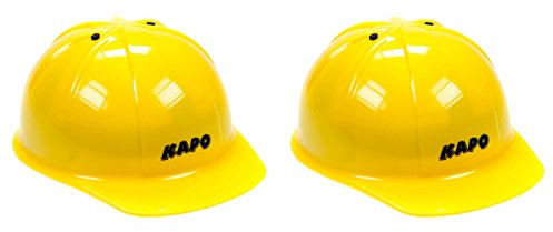 EDUPLAY Bauarbeiter Zubehör, Modell:Bauhelm (2er Set)