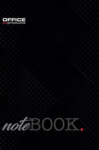 OFFICER PRODUCTS Notizbuch A4 kariert Hardcover / 192 Seiten - 96 Blatt/Notizblöcke Notebook Journal Tagebuch Schreibblock Schulheft