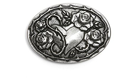 VaModa Gürtelschließe 4,0 cm | Wechselschließe Gürtelschnalle Buckle 40mm | Modell 'Octans' | Gürtelschließe für Wechselgürtel