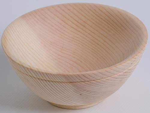 naturpur 24.de Zirbenholzschüsseln 100-300 mm (45 x 150, Holz)