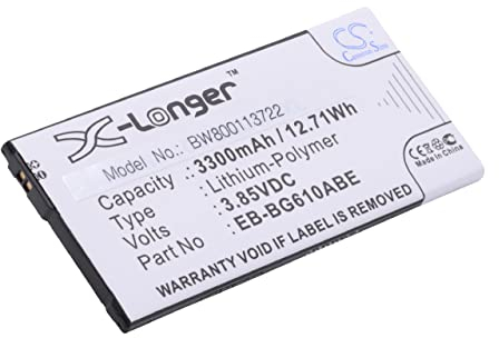 vhbw 1x Batterie Compatible avec Samsung Galaxy J6+ Spark 2018, J6+ 2018, J6 Plus, J4 Plus téléphone Portable (3300mAh, 3,85V, Li-polymère)