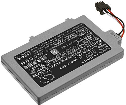 TECHTEK batteria sostituisce WUP-013 compatibile con [NINTENDO] Wii U, Wii U GamePad, WUP-010