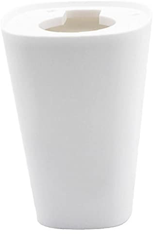 sevenjuly Hanging Plant Pot Upside Down Planter Sky Flower Pot Inverted Hanging Plastic Decoration for Home Garden Porch White,for Succulents, Flowers, Herbs