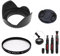 SK27 - Set di spazzole per filtri UV con diametro 55 mm, per fotocamere Sony FDR-AXP55 FDR-AX55 FDR-AX55 FDR-AX53 FDR-AX40
