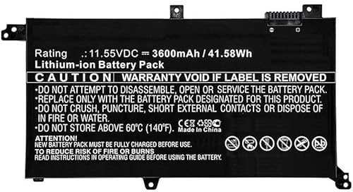 CoreParts Laptop Battery for Asus 42WH Li-ion 11.55V 3.6Ah for, 0B200-02960000,0B200-02960400,B31N1 (42WH Li-ion 11.55V 3.6Ah for Asus, K430FA, K430FN, K430UF)