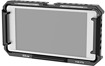 Nitze Cage Cold Shoe NATO Rail Design für PortKeys PT6 Monitor Fit Original Sunhood