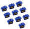 KUBOWAI 10 Pièces Micro Servo 9g compatible avec SG90,Digital Servo Direction 180° Convient pour Smart RC Hélicoptère Voiture Avion Bateau