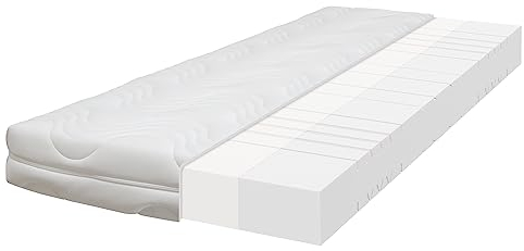 BeCo Komfortschaummatratze Marissa, 18 cm Komforthöhe, Made in Germany, Größe:90 x 200 cm, Härtegrad:H2 (0 kg - 100 kg)