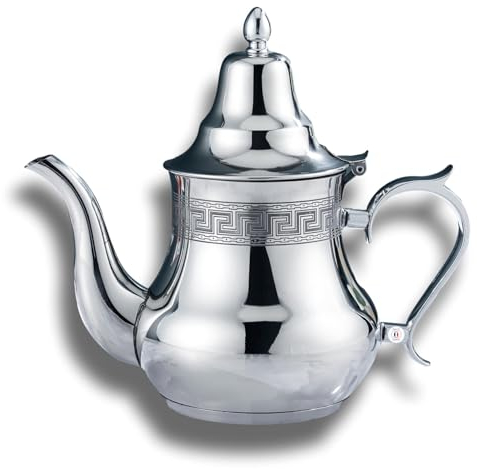 Cflagrant® Théière en Acier inoxydable de qualité Premium (1,6 Litres Moderne)