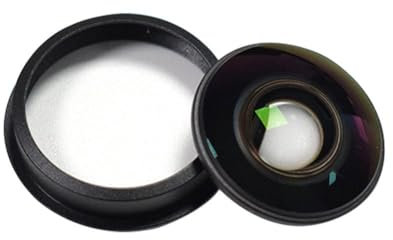 pulunto 1 lente de cámara de repuesto compatible con insta360 X3, marco de lente de cámara, pieza de reparación de vidrio, accesorios C8r9