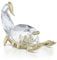 Swarovski, Zodiac Scorpio, Goldfarben, One Size
