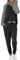 Ekouaer Damen Schlafanzug Langarm Loungewear Zweiteiliger Pyjama Set Winter Nachtwäsche mit Taschen Schwarz XL