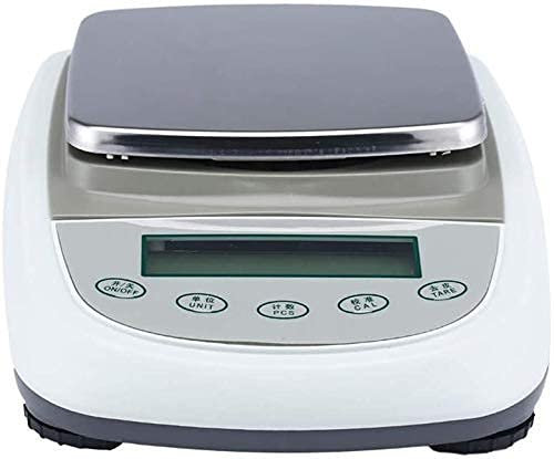 MRKU Báscula de Cocina Balanza analítica precisa de Laboratorio Balanzas Digitales electrónicas precisas de 0,01 G para experimentos de minerales químicos Enseñanza de Centrifugado