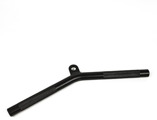 G5 HT SPORT Komplettes Zubehör-Set für Kabel und Lat-Maschine – Pulley-Griffe, Trizepsseile, Einzel- und Doppelgriffe, Muskelaufbau-Stangen (Trizepsstange PRO)