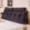 OLHAUYUAN Back Cushion, Long Wedge Cushion, Lumbar Cushion, Bed Back Support, Wedge Shape Back Support Cushion, Seat Cushion for Bed, Sofa, Headboard, Reading Cushion, Headboard Cushion