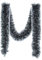 GXGM Weihnachtsgirlande 4M Grün Weiß Weihnachtsbaum Girlande Deko Girlande Weihnachten Outdoor Künstliche Tannengirlande Girlande Tannengrün Christmas Garland für Treppe Kamin und Party