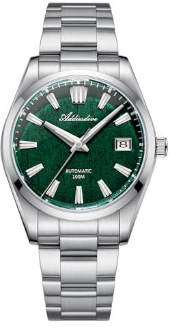 ADDIESDIVE Luxus Armbanduhr Herren automatikuhr NH35A mechanische Uhr BGW9Leuchtende Uhren analoge Uhr Herren Mit Edelstahlarmband AD2075