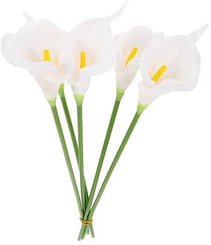 Ciieeo 5 Stücke Mini Künstliche Blumen Realistische Simulation Für Hochzeit Decor Blume Anordnung Bouquets