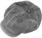 Perfeclan Frauen Flache Kappe Denim Stoff Trendy Cabbie Cap für das Fahren von Picknick -Dating -Einkäufen