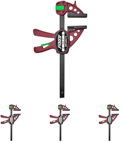 Serre-joint mini Quick réversible PIHER - 30 cm - 52430 (Lot de 4)