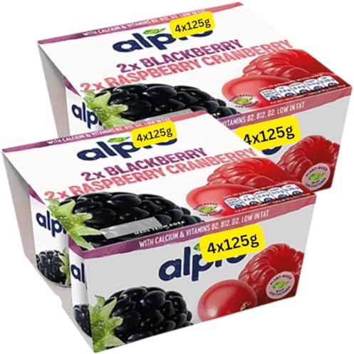 Dairy Free Yoghurt Mixed Berries Alpros (8x125g)