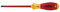 Wiha WHA-00826 5.5 x 125mm VDE Soft Finish Slotted Screwdriver