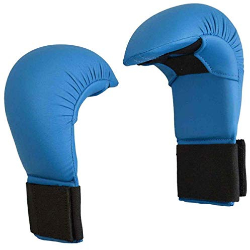 S.B.J - Sportland Karate Kumite Faustschützer blau, Gr. M