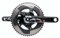 Sram Quarq Red Power Meter 50-34T GXP Crank Set - Silver, 17.5 cm
