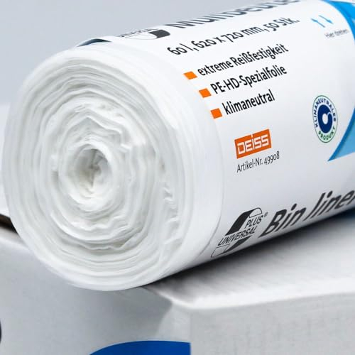 Deiss UNIVERSAL PLUS - Müllbeutel aus HDPE 60 l