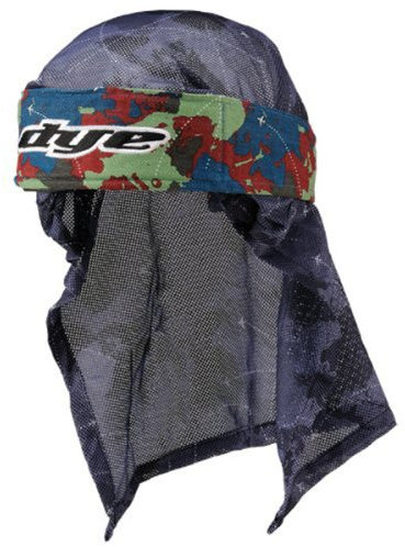 DYE Head Wrap Global Blue Red Green, Onesize