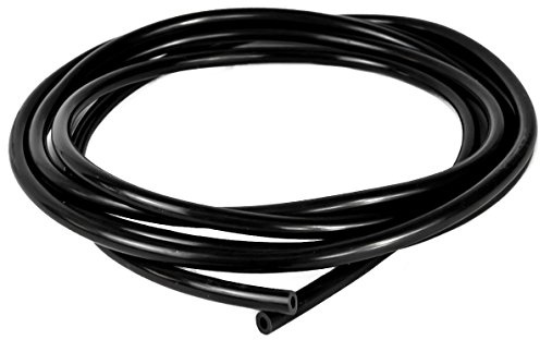 Ramair VAC5MM- -BK filtres 3 m en Silicone flexible Noir 5 mm x 3 m