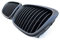 Kühler- Sport- Front- Rippen- Grill Schwarz Matt Eintragungsfrei Set Passend für BMW E39 Limousine Touring 5er 95-04